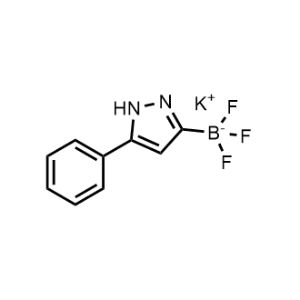 Potassium trifluoro(5-phenyl-1H-pyrazol-3-yl)borate|CS-0445906