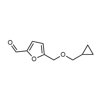 5-((Cyclopropylmethoxy)methyl)furan-2-carbaldehyde|CS-0445919