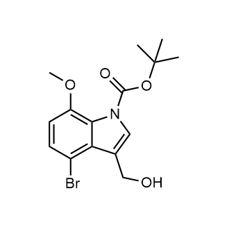 Tert-butyl 4-bromo-3-(hydroxymethyl)-7-methoxy-1H-indole-1-carboxylate|CS-0445944