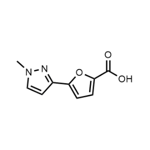 5-(1-Methyl-1H-pyrazol-3-yl)furan-2-carboxylic acid|CS-0445988