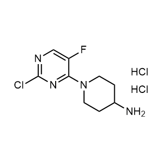 1-(2-Chloro-5-fluoropyrimidin-4-yl)piperidin-4-amine dihydrochloride|CS-0445994