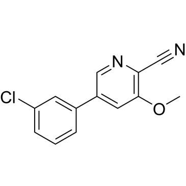 5-(3-Chlorophenyl)-3-methoxypicolinonitrile|CS-0446146