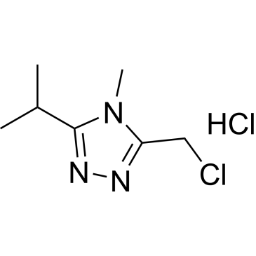 3-(Chloromethyl)-5-isopropyl-4-methyl-4H-1,2,4-triazole hydrochloride|CS-0446250
