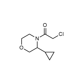 2-Chloro-1-(3-cyclopropylmorpholino)ethan-1-one|CS-0446350