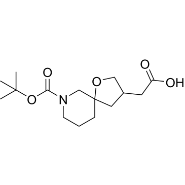 2-(7-(Tert-butoxycarbonyl)-1-oxa-7-azaspiro[4.5]Decan-3-yl)acetic acid|CS-0446369