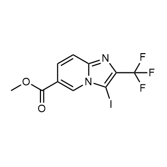 Methyl 3-iodo-2-(trifluoromethyl)imidazo[1,2-a]pyridine-6-carboxylate|CS-0446434