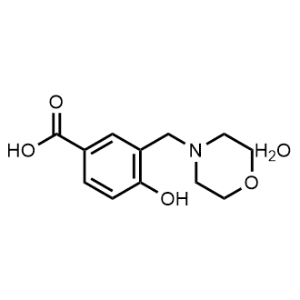 4-Hydroxy-3-(morpholinomethyl)benzoic acid hydrate|CS-0446511