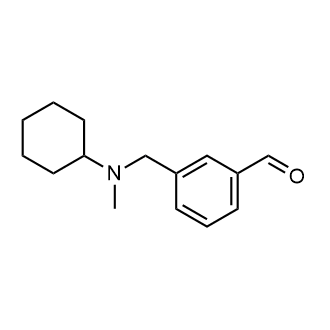 3-((Cyclohexyl(methyl)amino)methyl)benzaldehyde|CS-0446547