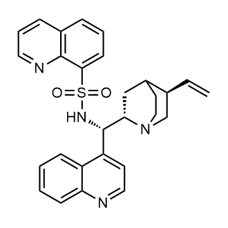 N-((1S)-quinolin-4-yl((2S,5R)-5-vinylquinuclidin-2-yl)methyl)quinoline-8-sulfonamide|CS-0446602