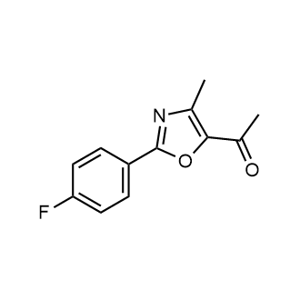 1-(2-(4-Fluorophenyl)-4-methyloxazol-5-yl)ethan-1-one|CS-0447376