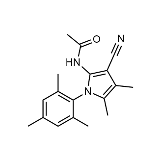 N-(3-cyano-1-mesityl-4,5-dimethyl-1H-pyrrol-2-yl)acetamide|CS-0447388