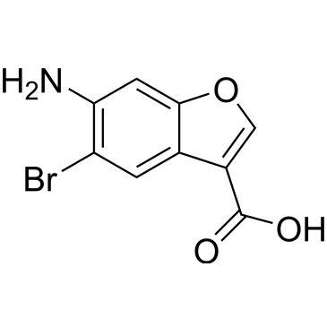 6-Amino-5-bromobenzofuran-3-carboxylic acid|CS-0447493