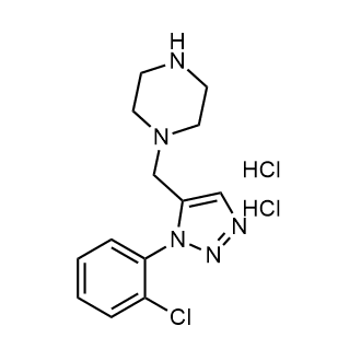 1-((1-(2-Chlorophenyl)-1H-1,2,3-triazol-5-yl)methyl)piperazine dihydrochloride|CS-0447577