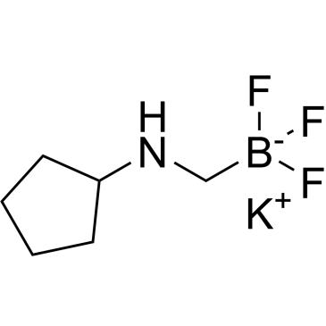 Potassium ((cyclopentylamino)methyl)trifluoroborate|CS-0447998