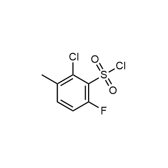2-Chloro-6-fluoro-3-methylbenzenesulfonyl chloride|CS-0448001