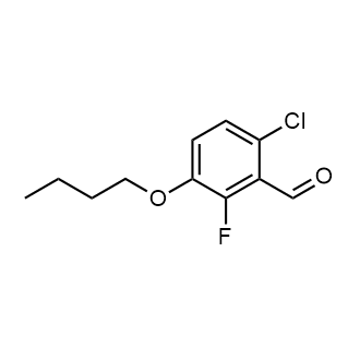 3-Butoxy-6-chloro-2-fluorobenzaldehyde|CS-0448003