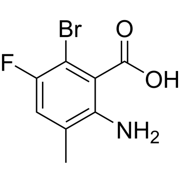 2-Amino-6-bromo-5-fluoro-3-methylbenzoic acid|CS-0448066