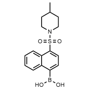 (4-((4-Methylpiperidin-1-yl)sulfonyl)naphthalen-1-yl)boronic acid|CS-0448119