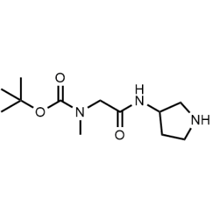 Tert-butyl methyl(2-oxo-2-(pyrrolidin-3-ylamino)ethyl)carbamate|CS-0448140