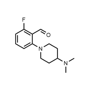2-(4-(Dimethylamino)piperidin-1-yl)-6-fluorobenzaldehyde|CS-0448170