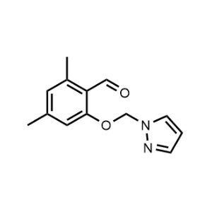 2-((1H-pyrazol-1-yl)methoxy)-4,6-dimethylbenzaldehyde|CS-0448180