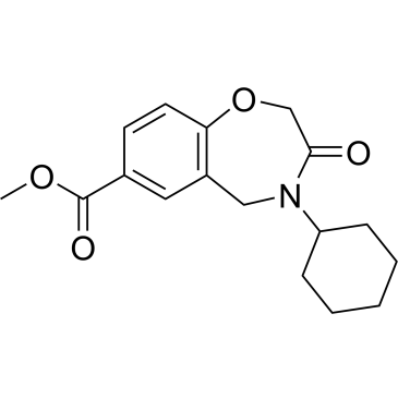 Methyl 4-cyclohexyl-3-oxo-2,3,4,5-tetrahydrobenzo[f][1,4]oxazepine-7-carboxylate|CS-0448217