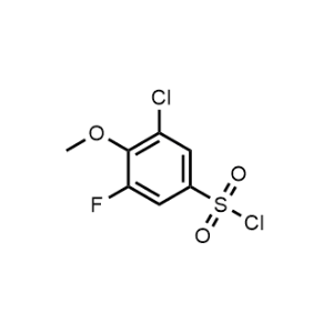 3-Chloro-5-fluoro-4-methoxybenzenesulfonyl chloride|CS-0448229