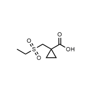 1-((Ethylsulfonyl)methyl)cyclopropane-1-carboxylic acid|CS-0448304