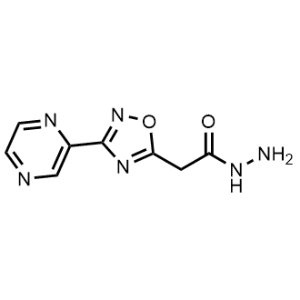 2-(3-(Pyrazin-2-yl)-1,2,4-oxadiazol-5-yl)acetohydrazide|CS-0448309