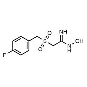 2-((4-Fluorobenzyl)sulfonyl)-N-hydroxyacetimidamide|CS-0448312