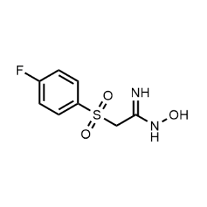2-((4-Fluorophenyl)sulfonyl)-N-hydroxyacetimidamide|CS-0448448