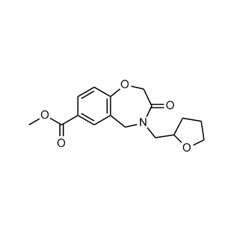 Methyl 3-oxo-4-((tetrahydrofuran-2-yl)methyl)-2,3,4,5-tetrahydrobenzo[f][1,4]oxazepine-7-carboxylate|CS-0448526
