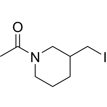 1-(3-(Iodomethyl)piperidin-1-yl)ethan-1-one|CS-0448630
