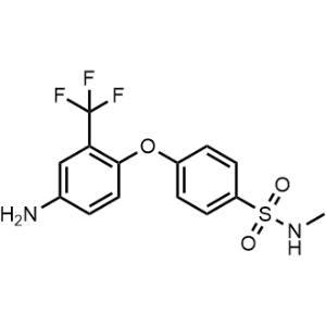 4-(4-Amino-2-(trifluoromethyl)phenoxy)-N-methylbenzenesulfonamide|CS-0448746