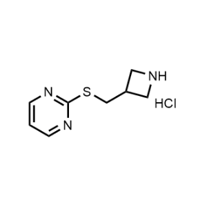 2-((Azetidin-3-ylmethyl)thio)pyrimidine hydrochloride|CS-0448792