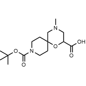 9-(Tert-butoxycarbonyl)-4-methyl-1-oxa-4,9-diazaspiro[5.5]Undecane-2-carboxylic acid|CS-0448882