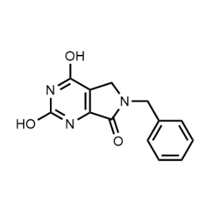 6-Benzyl-2,4-dihydroxy-5,6-dihydro-7H-pyrrolo[3,4-d]pyrimidin-7-one|CS-0449031
