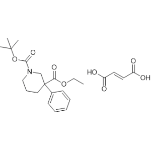 1-(Tert-butyl) 3-ethyl 3-phenylpiperidine-1,3-dicarboxylate fumarate|CS-0449182