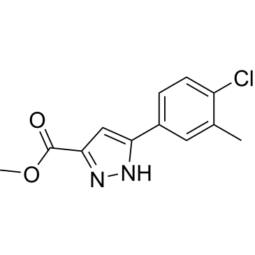 Methyl 5-(4-chloro-3-methylphenyl)-1H-pyrazole-3-carboxylate|CS-0449199