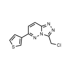 3-(Chloromethyl)-6-(thiophen-3-yl)-[1,2,4]triazolo[4,3-b]pyridazine|CS-0449287