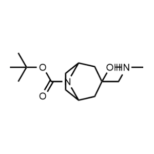 Tert-butyl 3-hydroxy-3-((methylamino)methyl)-8-azabicyclo[3.2.1]Octane-8-carboxylate|CS-0449498