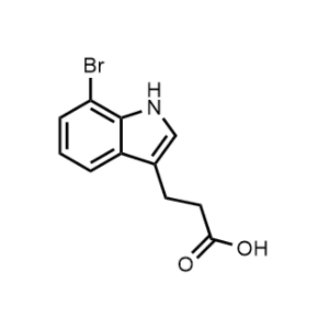 3-(7-Bromo-1H-indol-3-yl)propanoic acid|CS-0449523