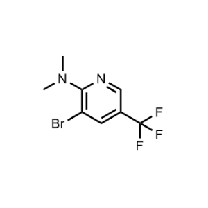 3-Bromo-N,N-dimethyl-5-(trifluoromethyl)pyridin-2-amine|CS-0449613