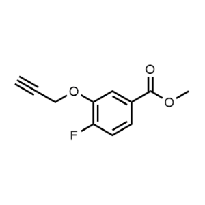 Methyl 4-fluoro-3-(prop-2-yn-1-yloxy)benzoate|CS-0449741