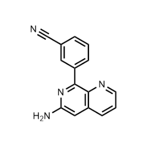3-(6-amino-1,7-naphthyridin-8-yl)benzonitrile|CS-0449768