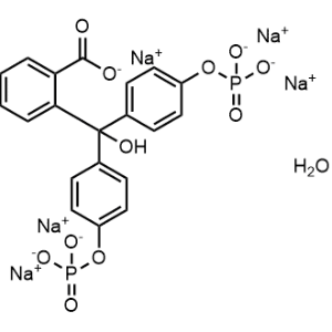 Sodium 2-(hydroxybis(4-(phosphonatooxy)phenyl)methyl)benzoate hydrate|CS-0449891