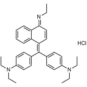 4,4'-((4-(Ethylimino)naphthalen-1(4H)-ylidene)methylene)bis(N,N-diethylaniline) hydrochloride|CS-0449920