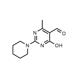 4-Hydroxy-6-methyl-2-(piperidin-1-yl)pyrimidine-5-carbaldehyde|CS-0449927