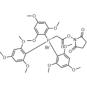 (2-((2,5-Dioxopyrrolidin-1-yl)oxy)-2-oxoethyl)tris(2,4,6-trimethoxyphenyl)phosphonium bromide|CS-0450110