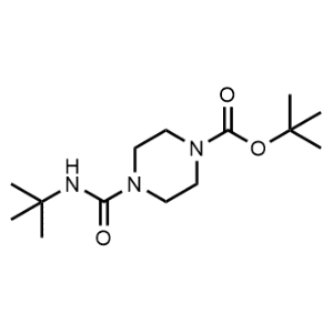 Tert-butyl 4-(tert-butylcarbamoyl)piperazine-1-carboxylate|CS-0450383